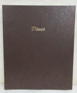 Dansco Coin Album #7127 Dimes Blank