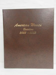 Dansco Coin Album #7141 American Women Quarters NO PROOFS 2022-2025 (P&D Mints)