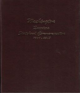 Dansco Coin Album #7143 Washington Statehood Quarters NO PROOFS 1999-2008 (P&D mints)