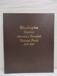 Dansco Coin Album #7145 National Park Quarters NO PROOFS 2010-2021 (P&D Mints)