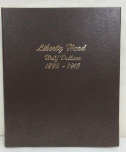 Dansco Coin Album #7150 Liberty Head (Barber) Half Dollars 1892-1915