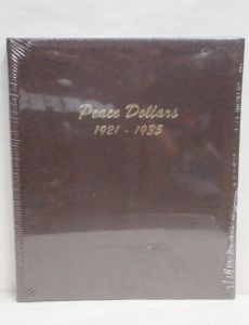 Dansco Coin Album #7175 Peace Dollars 1921-1935