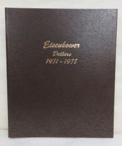 Dansco Coin Album #7176 Eisenhower Dollars NO PROOFS 1971-1978
