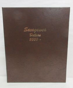 Dansco Coin Album #7183 Sacagawea Dollar NO PROOFS Starting 2000 (P&D Mints)