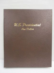 Dansco Coin Album #7184 Presidential Dollars NO PROOFS 2007-2016 (P&D Mints)