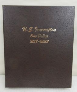 Dansco Coin Album #7188 U.S. Innovation Dollars NO PROOFS 2018-2032 (P&D Mints)