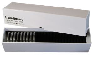 Single Row Coin Capsule Storage Box for 25 Extra Large Round Holders 