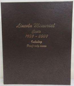 Dansco Coin Album #8102 Lincoln Cent with Proofs 1959-2009-S (P, D & S Mints)