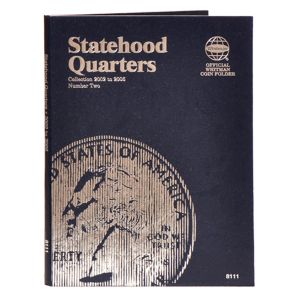 Whitman Coin Folder #8111 Statehood Quarters Volume 2 2002-2005