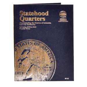 Whitman Coin Folder #8112 Statehood Quarters Volume 3 2006-2009