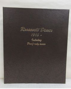 Dansco Coin Album #8125 Roosevelt Dimes with Proofs 1946 to 2034 P (P, D & S Mints)