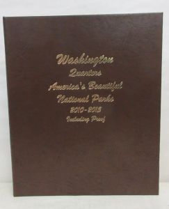 Dansco Coin Album #8146 National Park Quarters with Proofs Vol 1 2010-2015 (P, D, S & S Silver)
