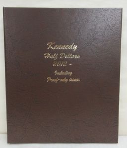 Dansco Coin Album #8167 Kennedy Half Dollars with Proofs Starting 2012 (P, D, & S Mints)