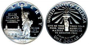 1986 Statue of Liberty Dollar Proof