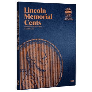 Whitman Coin Folder #9000 Lincoln Memorial Cents Volume 1 1959-1998