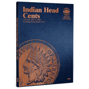 Whitman Coin Folder #9003 Indian Head Cents 1857-1909
