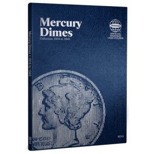 Whitman Coin Folder #9014 Mercury Dimes 1916-1945