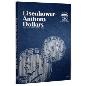 Whitman Coin Folder #9023 Eisenhower-Anthony Dollars 1971-1981, 1999