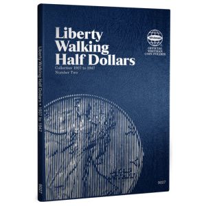 Whitman Coin Folder #9027 Liberty Walking Half Dollars Volume 2 1937-1947