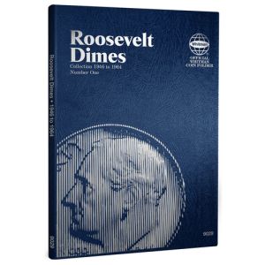 Whitman Coin Folder #9029 Roosevelt Dimes Volume 1 1946-1964