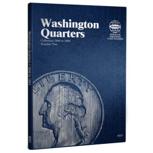 Whitman Coin Folder #9031 Washington Quarters Volume 2 1948-1964