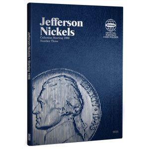 Whitman Coin Folder #9035 Jefferson Nickels Volume 3 Starting 1996