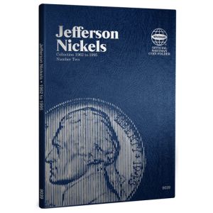 Whitman Coin Folder #9039 Jefferson Nickels Volume 2 1962-1995
