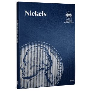 Whitman Coin Folder #9042 Nickels Blank No Dates