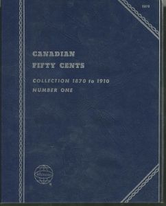 Close Out Whitman Folder #9070 Canadian Halves 1870-1910 