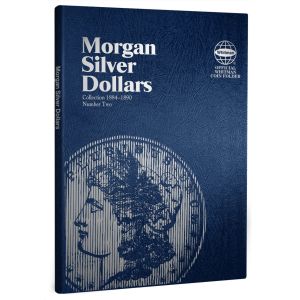 Whitman Coin Folder #9083 Morgan Silver Dollars Volume 2 1884-1890