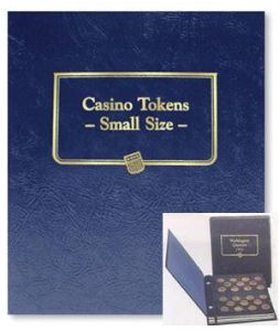 Casino Minor Tokens 2 page Whitman Classic Album #9175