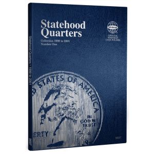 Whitman Coin Folder #9697 Statehood Quarters Volume 1 1999-2001