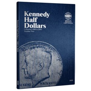 Whitman Coin Folder #9698 Kennedy Half Dollars Volume 2 1986-2003