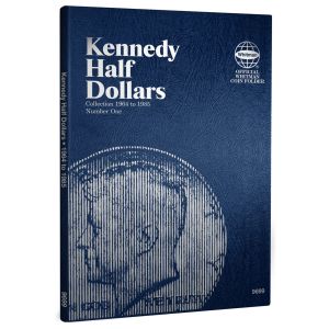 Whitman Coin Folder #9699 Kennedy Half Dollars Volume 1 1964-1985