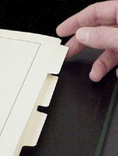 Scott Page Dividers to fit 3-ring & 2-post Specialty Binders ACC145