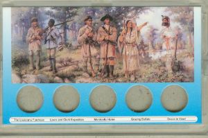 SALE Nickel Americana Coin Holder 5 holes