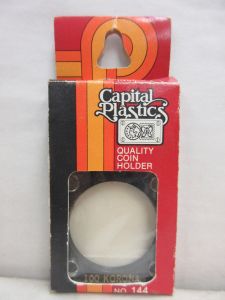 CLOSE OUT Capital #144 2x2 Austria Gold 100 Korona Coin Holder BLACK