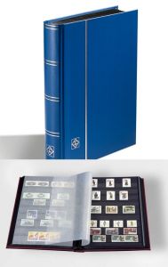 Lighthouse Stamp Stockbook 16 Black Pages - Basic S16