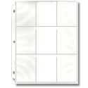 BCW Pro 9-Pocket Page for 2.5x3.5" Baseball Cards S9 1-PRO9T