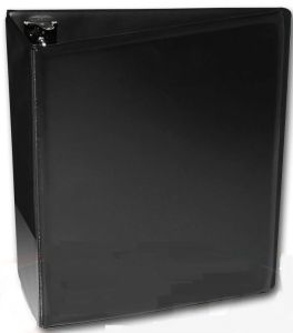 3" BCW D-ring Binder #1-ALB3C-PL-BLK
