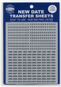 Sale Transfer Type / Date Transfer Sheets Black 1999 - 2010