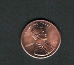 1999 Broad Strike Lincoln Cent