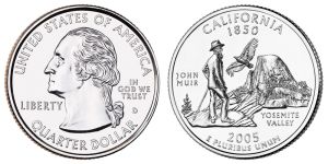 California State Quarter 2005 Denver Mint