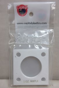 CLOSE OUT Capital #144 2x2 Canada Gold 1oz Maple Coin Holder WHITE