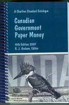 Close Out Close Out Charlton Standard Catalogue of Canadian Government Paper Money 19th Ed. by Graham
