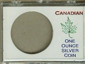 SALE Gallery 2x3 Holder for Canada 1oz Silver Maple Leaf