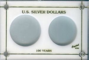 Capital #345 100 Year Silver Dollar Holder for Morgan or Peace and Silver Eagle