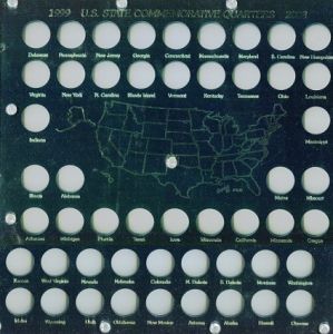 Capital #400 U.S. Statehood Commemorative Quarters Date Set 1999-2008