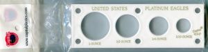 Capital #415P U.S. Platinum Eagles Bullion Type Set