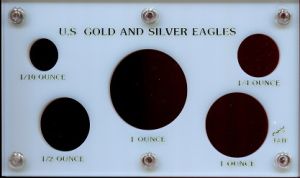 Capital #434F U.S. Gold & Silver Eagles Bullion Type Set